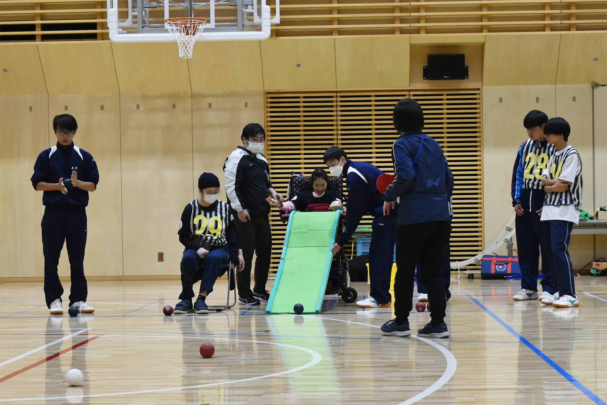 ボッチャフェスタの様子